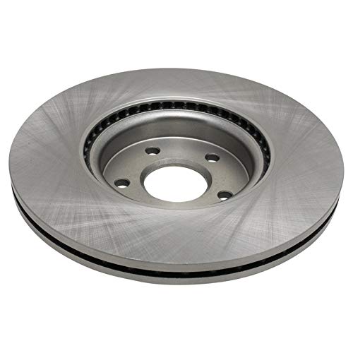 TRQ Front Ceramic Brake Pad and Rotor Set - style: BKA11974