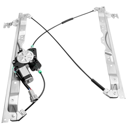 Front Right Passenger Side Power Window Regulator with Motor Replacement for 04-15 Nissan Titan, Nissan Armada, Infiniti QX56, 2004 2005 2006 2007 2008 2009 2010 2011 2012 2013 2014 2015, 748-525 - style: Front Passenger Side