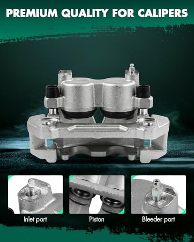 SCITOO Front Left Disc Brake Caliper With Bracket 18B4829 - size: Front Driver[18B4829]
