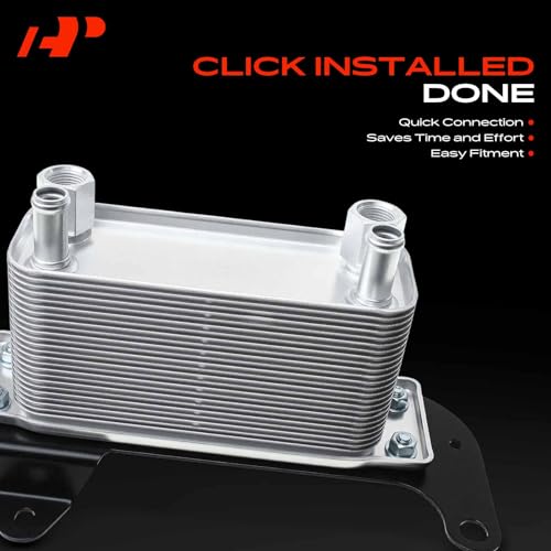 A-Premium Rear Automatic Transmission Oil Cooler Compatible with Dodge, Ram