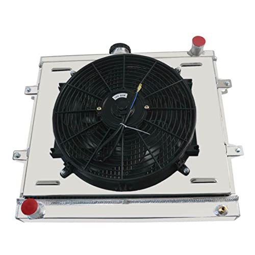 4 Row Radiator Shroud Fan For Toyota Pickup 4Runner SR5 1984-1995 - size: 4 Row Radiator+Cap+Shroud Fan+Relay Kit(MT)