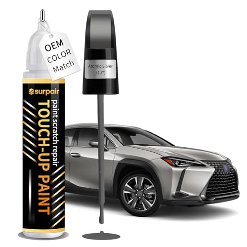 Atomic Silver 1J7 Touch up Paint for Lexus Car Scratch Remover Pen - color: Atomic Silver (1J7)