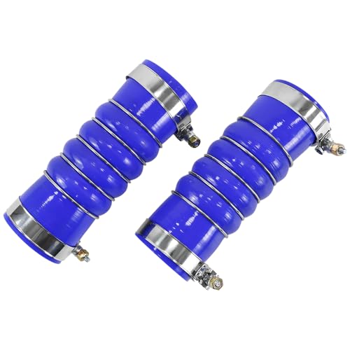 2PCS Upper Radiator Hoses 2.5" ID Compatible with Kenworth Paccar Peterbilt
