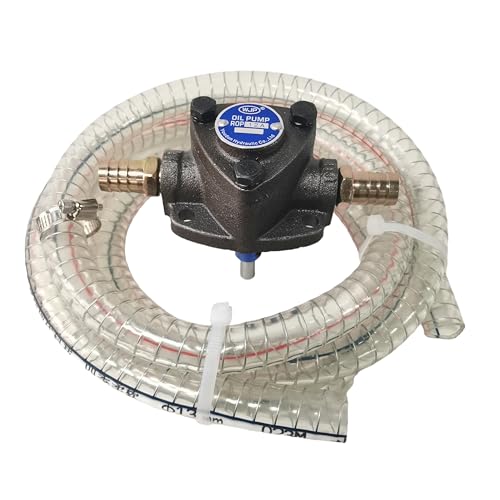 Hand Drill - Operated Oil Pumping Solution - Trochoid & Triangle Pumps For Engine Oil Extractor, Electric Drill Gear Oil Filler & Hydraulic Oil Changer