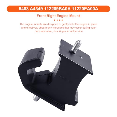 Engine Motor Mount Set & Trans Mount,Replacement for A4349 A4349 - size: Frontier 05-19