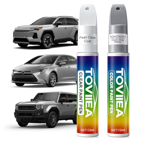 Underground(1L7) Touch Up Paint Compatible with TOYOTA,2-In-1 Car Scratch Remover Pen,Car Paint Scratch Repair Kit for Scratches,Chips & Nicks,2-PCS SET