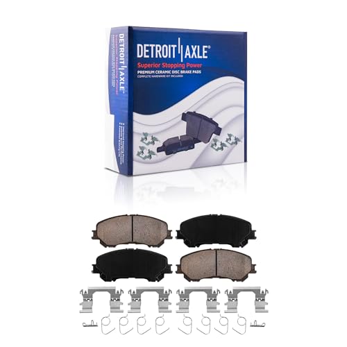 Detroit Axle - 8pc Brake Kit for 2018-2020 Nissan Rogue - size: 8PR471103/KIT