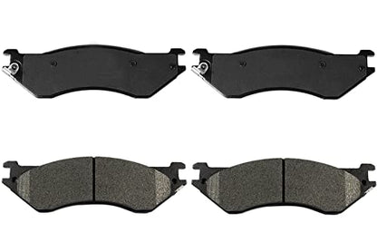 D702 Ceramic Front Brake Pads Replacement For 97-2002 Ford Expedition 1999-2003 F-150 F-250 - style: D702