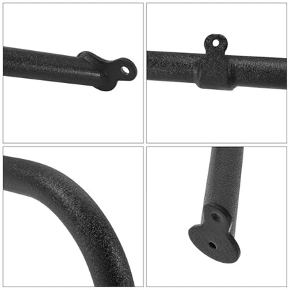 TCT-MOTORPARTS 1-1/4" Engine Guard Crash Bar Fit For Harley Touring Road Electra Glide Road King Street Glide Tri Glide Ultra Limited 2009-2024 Sand Black - color: Sand Black