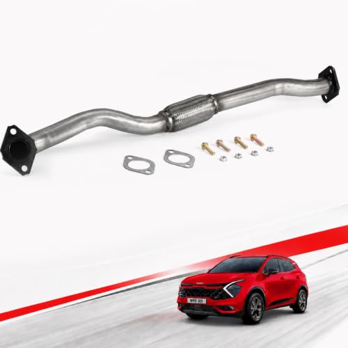 Flex Exhaust Pipe for 05-08 Hyundai Tucson Kia Sportage 2.0L FWD KS01F - size: Kia Sportage/Hyundai Tucson