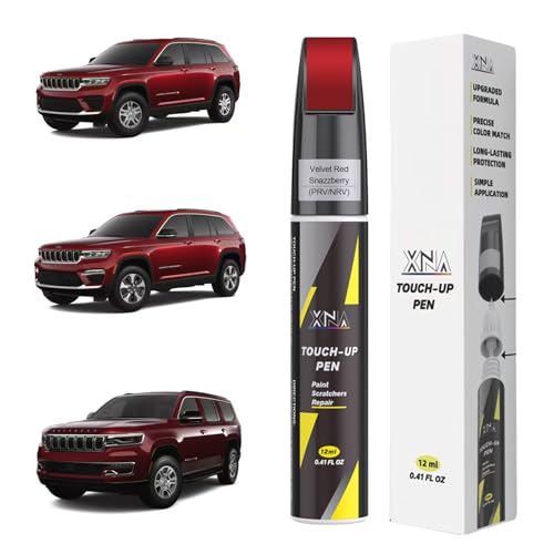 XNA Velvet Red/Snazzberry(PRV/NRV) for Jeep Touch Up Paint - color: Velvet Red/Snazzberry(PRV/NRV) for 2025 Jeep Grand Cherokee/2024 Jeep Grand Cherokee/2025 Jeep Grand Cherokee 4xe/2024 Jeep Grand Cherokee 4xe/2024 Wagoneer