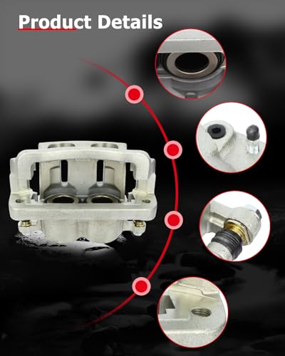 cciyu Front Left & Right Disc Brake Calipers Assembly 18-B5023 18-B5022 - size: Front[18-B5023+18-B5022]