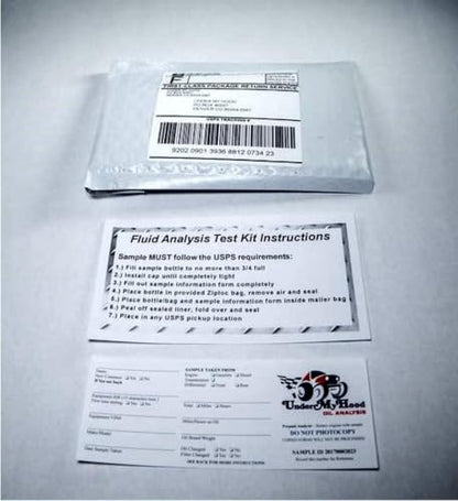 Oil Analysis Kit - Oil Test Kit for Gasoline & Diesel Engines - size: 10-Pack