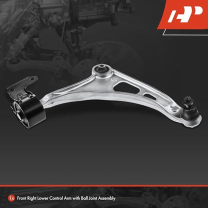 A-Premium Front Right Lower Control Arm, with Ball Joint & Bushing - style: Front Right Wheel (Passenger Side)