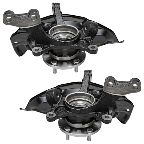 Detroit Axle - Front Steering Knuckles Struts for 06-07 Toyota Highlander - size: 4QU47815/ Big strut kit