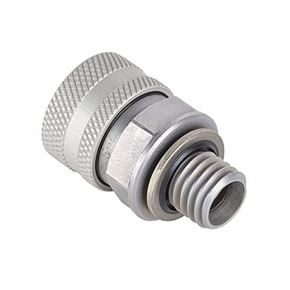 Stahlbus Oil Drain Valve Plug M12x1.75x12mm - CLEAN, EASY, NO TOOL Oil Change - Includes Oil Drain Plug, Washer, Cap, Connector, Silicone Hose - size: M12x1.75x12mm