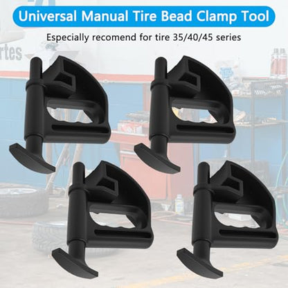 Universal Tire Bead Clamp Tools Drop Center Helper (4 Pack) - style: 4 Pack