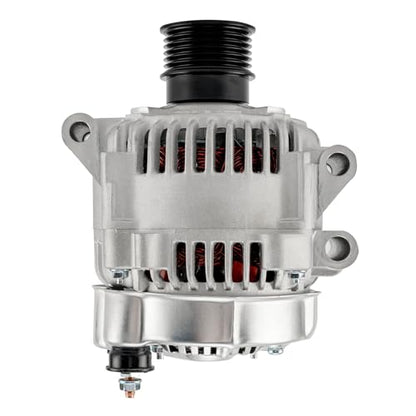 KAX Alternator Fit for Cooper 2002-2008 1.6L High Amp Alternators for 11049N 12V 105Amp CW S6 6-Groove Pulley,105 amp,11049N, YLE102340, 88861830, MPA11049, 12317515030, 11049, 90295577 - size: 11049N