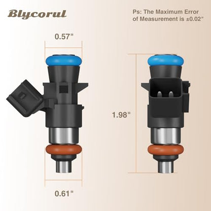 Fuel Injectors for 3.6L 2011-2019 Dodge Journey Charger Caravan