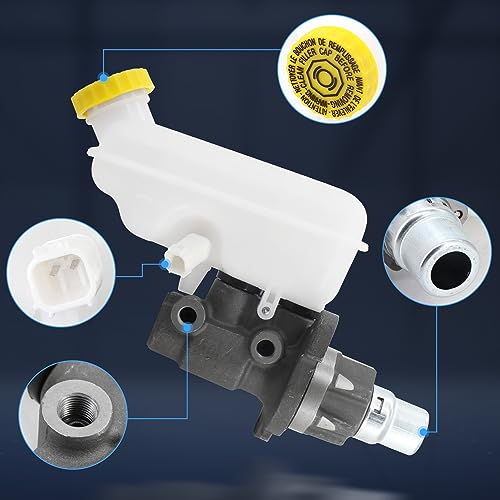 Brake Master Cylinder Compatible with 2009-2013 Dodge Grand Caravan, 2007-2008 Chrysler Pacifica, 2009-2013 Town & Country