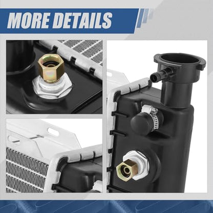 Auto Dynasty 624 Radiator for 1988-1993 Chevy GMC C/K Series Suburban Yukon - color: 88-93 Blazer C/K Pickup/Yukon