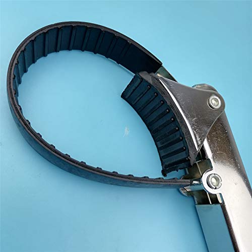 Auto Oil Filter Wrench Multi-Purpose Adjustable Filter Removal Wrench High Strength Repair Steel Plate Belt for Car Repair Tools