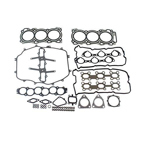 DNJ HGS662 Engine MLS Cylinder Head Gasket Set, Complete Head Repair Kit for 2007-2018 Infiniti, Nissan 350Z, EX35, FX35 3.5L V6 24V DOHC 3498cc