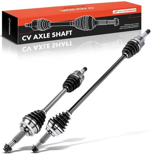 A-Premium Front CV Axle Shaft Assembly for Toyota Models - style: Front Driver and Passenger Side