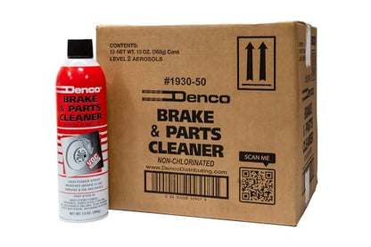 Denco 1930-50 Brake Cleaner, 50-State, Non-Chlorinated, 13oz, 12-Pack - size: Pack of 12