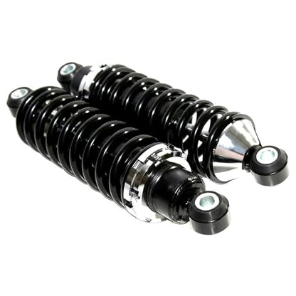 Rear Street Rod Coil Over Shock Black Coated Spring (Spring Rate 200Pound) - size: Spring Rate 200Pound