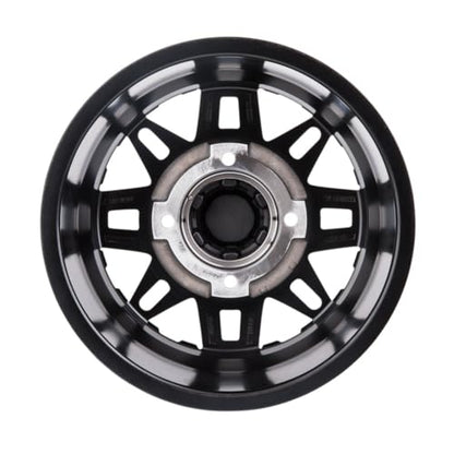 4/137 Tusk Teton Beadlock Wheel 14x7 5.0 + 2.0 Smoke/Black For Can-Am Maverick X3 DS Turbo 64 Inch 2021-2025