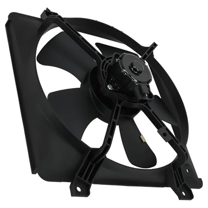 maXpeedingrods Radiator Cooling Fan Assembly for Mazda Miata L4 1.8L 1999-2005, BP4W15025 BP4W15140 - size: BP4W15025