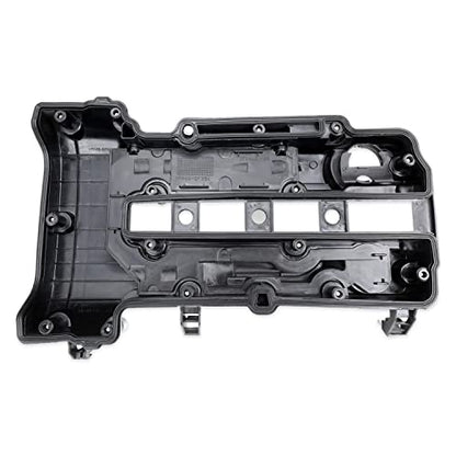 MITZONE Engine Valve Cover Compatible with 2011-2019 Chevy Cruze Sonic Volt Trax Buick Encore Cadillac ELR 1.4L Turbo Replace# 55573746 25198498 264-968 - color: Plastic