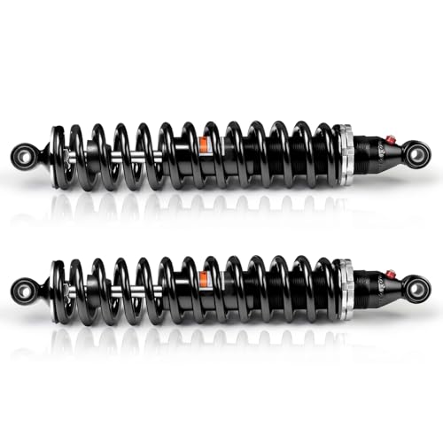 Monotube Front Shocks, Shock Absorber, Struts for Yamaha Grizzly 550 4x4 (2014), 700 4x4; OEM# 3B4-22210-00-00, 3B4-22210-01-00, 1HP-F2210-01-00; Amortiguadores para Yamaha Grizzly