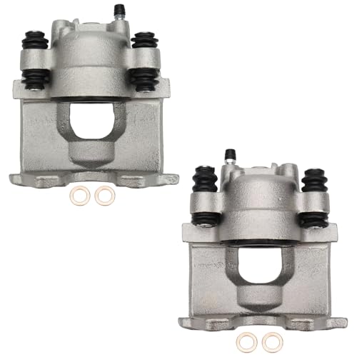 Brtec Front Left & Right Disc Brake Caliper Assembly, Replace 184642 184643 - size: 184642+184643