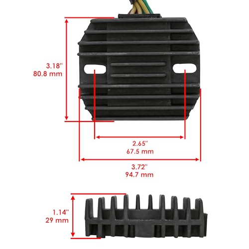 Caltric Stator and Regulator Compatible with Honda Vtx1800C1 Vtx-1800C1 2005-2007