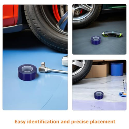 ABOOFAN Rim Protection Tape for Car Wheels, 40mm x 2M Hub Wheel Protection Film Roll, Strong Adhesive Auto Accessories