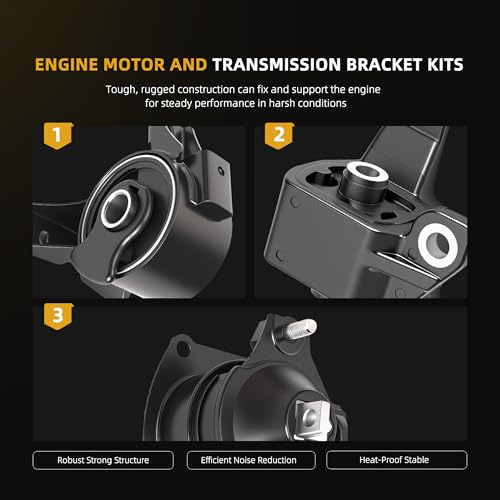 Engine Motor Mount Transmission Bracket Kits for Acura MDX 3.7L - style: for MDX/ZDX 3.7L 2010-2013