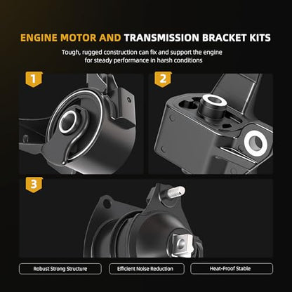 Engine Motor Mount Transmission Bracket Kits for Acura MDX 3.7L - style: for MDX/ZDX 3.7L 2010-2013