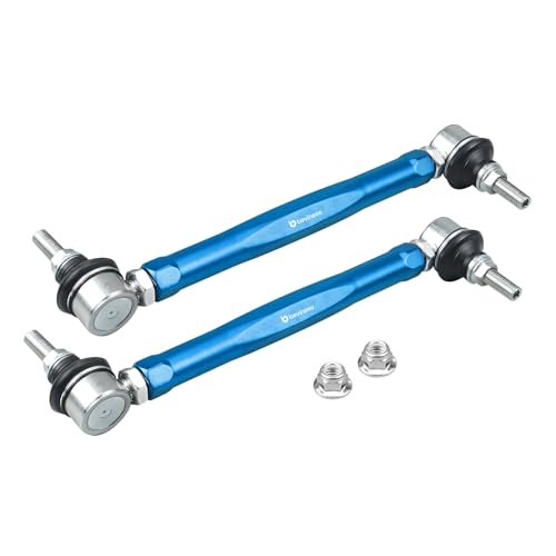 Bevinsee Adjustable Front Sway Bar End Link Kit Compatible with E46 Z4 E85 - color: Blue