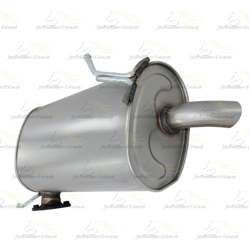 Exhaust Rear Muffler Compatible for 2014-2019 Mitsubishi Outlander 2.4L | Stainless Steel | Northeastern Exhaust | Free Gasket and Bolts & Nuts Included | Direct-Fit Replacement