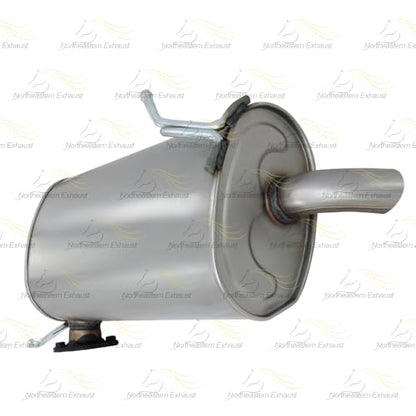 Exhaust Rear Muffler Compatible for 2014-2019 Mitsubishi Outlander 2.4L | Stainless Steel | Northeastern Exhaust | Free Gasket and Bolts & Nuts Included | Direct-Fit Replacement