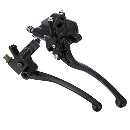 Samger Universal 7/8" 22mm Motorcycle Handlebar Brake Master Cylinder Clutch Lever Left & Right Set