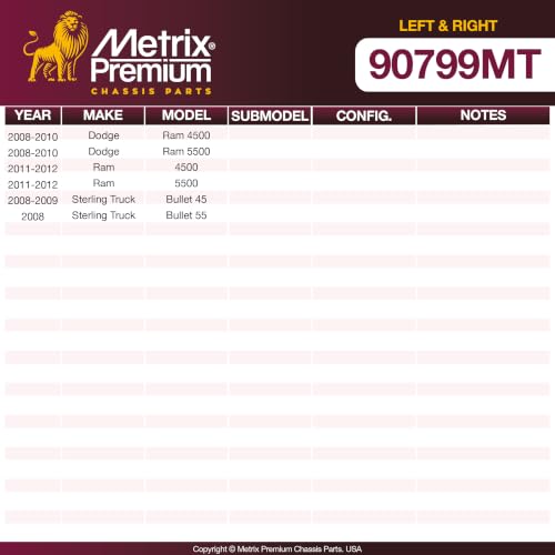 Metrix Premium Chassis Parts - Left & Right Tie Rod End Kit - size: 90799MT