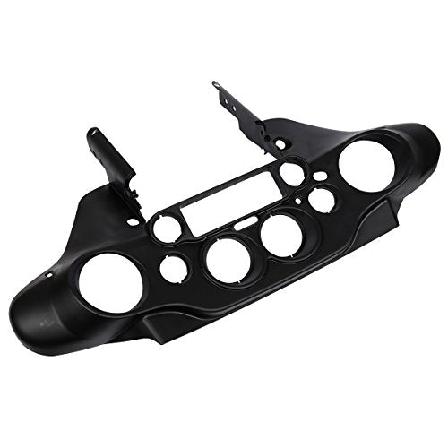 TCMT Speedometer Cover Cowl Inner Fairing Fits For Harley Davidson Touring Street Glide FLHX FLHTC FLHTCU 2008-2013 FLHT FLHTC FLHTCU FLHX 1996-2007 - color: Black Inner Fairing A