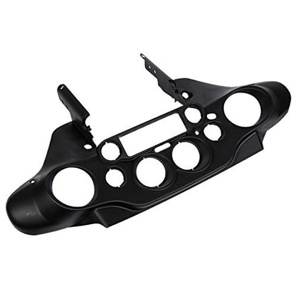 TCMT Speedometer Cover Cowl Inner Fairing Fits For Harley Davidson Touring Street Glide FLHX FLHTC FLHTCU 2008-2013 FLHT FLHTC FLHTCU FLHX 1996-2007 - color: Black Inner Fairing A