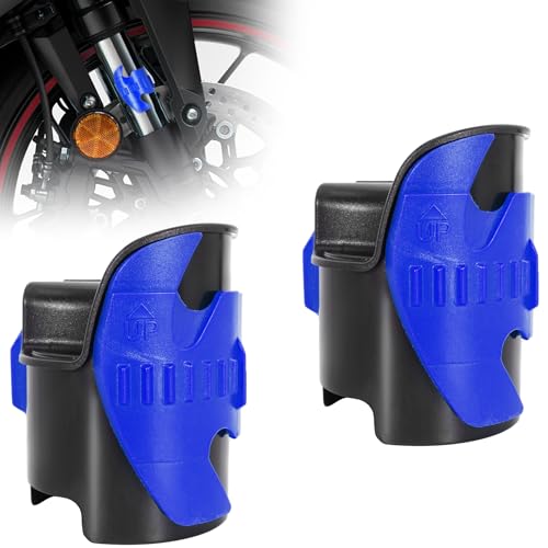 Motorcycle Fork Seal Cleaner 45-55mm Shock Absorber Repair Tool 2 Pack Blue - color: BLUE