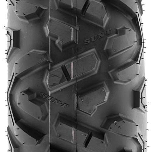 Set of 2 SunF Power.II 19x7-8 ATV UTV Off-Road Tires, All-Terrain, 6 PR, Tubeless A051 - size: 19x7-8
