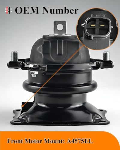 4Pcs Engine Motor Mount & Trans Mount Kit for 2011 2012 2013 Odyssey 3.5L - size: 2011-2013 Honda Odyssey 3.5L V6 6-SPD