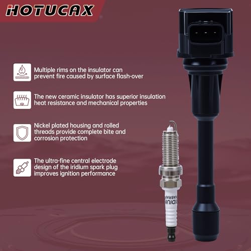 UF549 Ignition Coil Pack & Spark Plugs Tune Up Kit, 4 Pack - size: UF549 & Spark Plugs